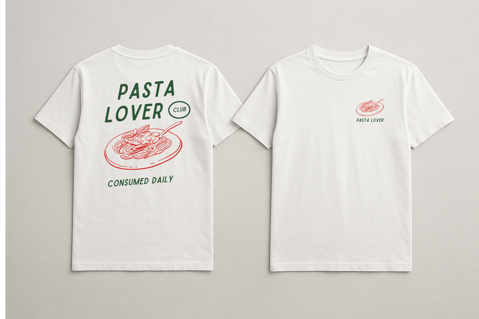 Camiseta Pasta Lover